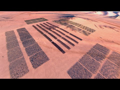 20.000 ARCHERS vs ROMAN TESTUDO - Total War ATTILA