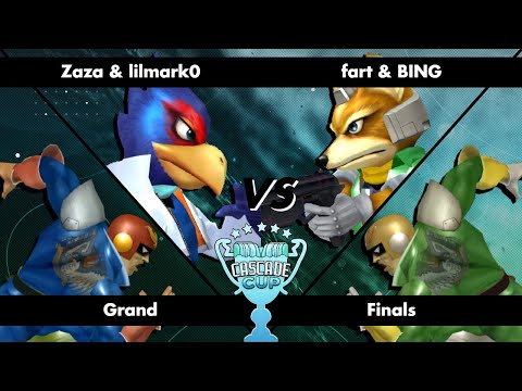 Zaza & lilmark0 vs fart & BING - Cascade Cup - Melee Doubles - Grand Finals