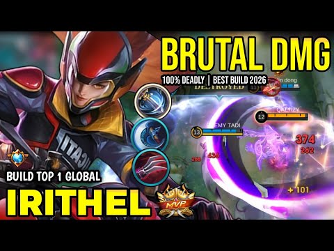 IRITHEL BEST BUILD 2026 | BUILD TOP 1 GLOBAL IRITHEL GAMEPLAY | MOBILE LEGENDS✓