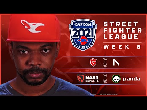 Street Fighter League Pro-US 2021 Week 8 - VGIA vs. NVD - NASR vs. Panda