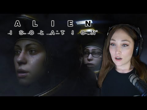 Julia Plays Alien: Isolation [Part 1 Hard Difficulty Playthrough]