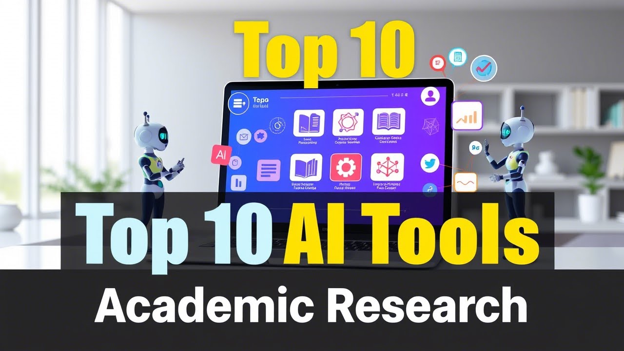 Top 10 AI Tools for Academic Research in 2025 | Boost Your Research Efficiency