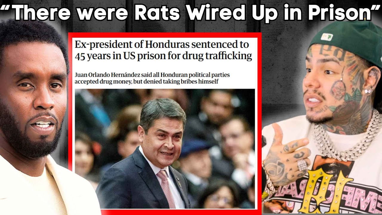 6ix9ine: I Was Locked Up with Diddy & The President of Honduras