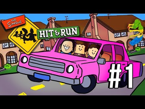 Turboclub Plays SIMPSONS HIT & RUN: Ep 1 - Watchmen is EPIC!