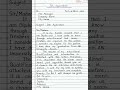 How to write a Job Application|| JOB APPLICATION ||