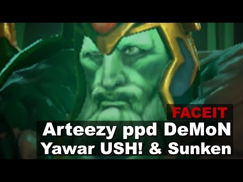 Arteezy ppd YawaR DeMoN Ush & Sunken FPL Dota 2