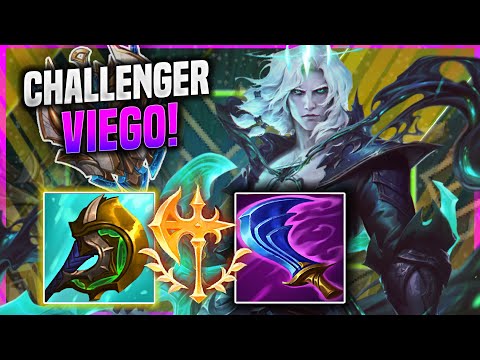 THIS KOREAN CHALLENGER PERFECT GAME WITH VIEGO! - Challenger Plays Viego JUNGLE vs Rumble! |