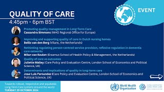 Quality of care webinar | International Day of Care and Support 2024