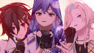 Love so sweet 水無世燐央×羽継烏有×奏手イヅル 3Dライブ切り抜き