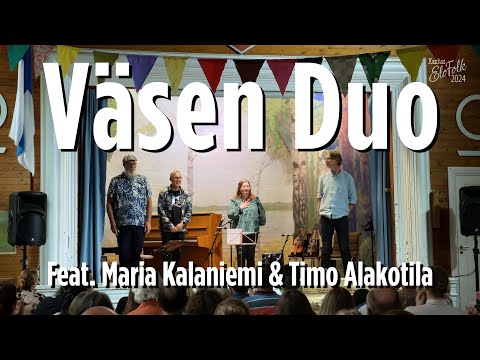 Kaukas EloFolk 2024 - Väsen Duo feat. Maria Kalaniemi & Timo Alakotila