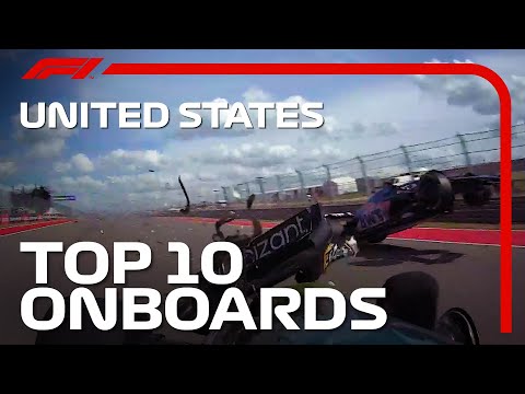 Airborne Alonso, and the Top 10 Onboards | 2022 United States Grand Prix | Emirates