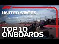 Airborne Alonso, and the Top 10 Onboards | 2022 United States Grand Prix | Emirates