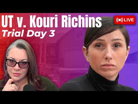 LIVE TRIAL | UT v. Kouri Richins - Trial Day 3 - Prosecution Case. CSI Cross-Examination