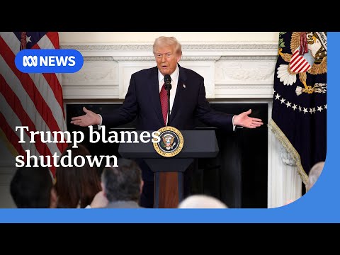Trump blames US government shutdown for Republicans' election woes