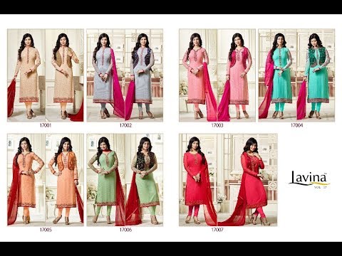 Latest Indian Salwar Suits Dress Collection 2018 || LAVINA || LAVINA VOL 17