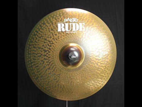 Immagine Paiste 20" Rude Thin Crash - 1990g (video demo) - 2