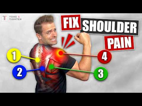 Fix Shoulder Pain FOR GOOD! (4 Things You MUST Get Right)