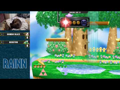Charity East Top 12 - Combo Blaze (Link) Vs. Derstuk (Yoshi) Super Smash Bros. - SSB64