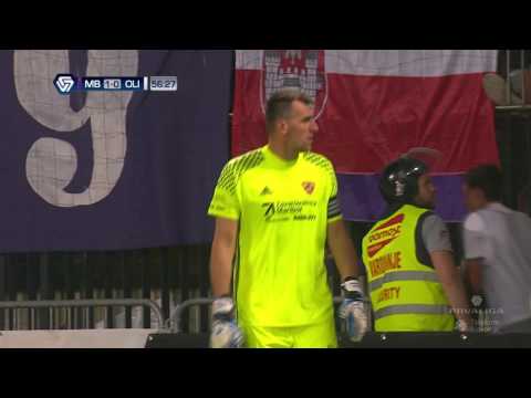 4. krog: Maribor - Olimpija 1:1; Prva liga Telekom Slovenije 2016/17