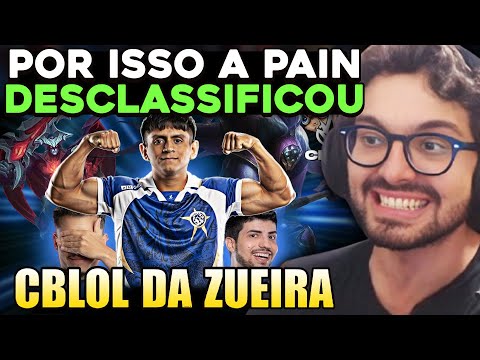 ROBO e TIN RENASCENDO DAS CINZAS - CBLOL DA ZUEIRA - MYLON REACT BRONZIOCRE