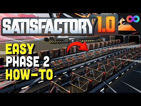 How to Complete Phase 2 EASILY in Satisfactory 1.0! | UBG 7