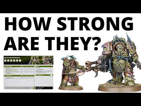 Death Guard Terminators just got SCARY - Deathshroud + Blightlord Terminators + Death Lord's Chosen
