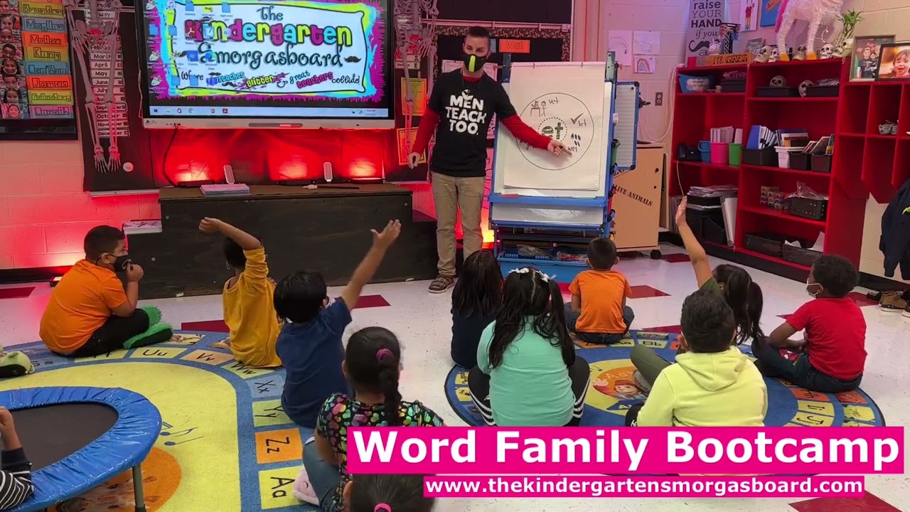 Word Family Bootcamp:  Science of reading phonics lessons