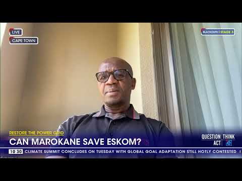 SA's electricity crisis Can Marokane save Eskom?