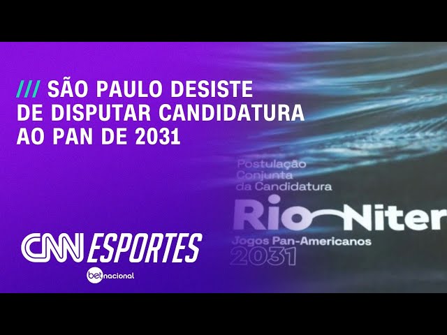 São Paulo desiste de disputar candidatura ao Pan de 2031 | LIVE CNN