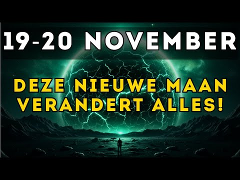 HET PORTAAL OPENT ZICH: waarom de Nieuwe Maan van 19 & 20 november alles verandert.