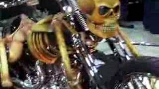 skeleton motorcycle