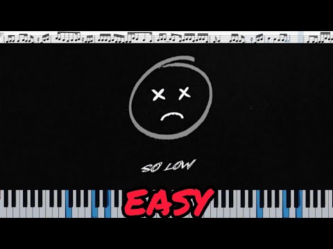 Escape, Даня Милохин - So low (кавер на пианино + ноты) Easy