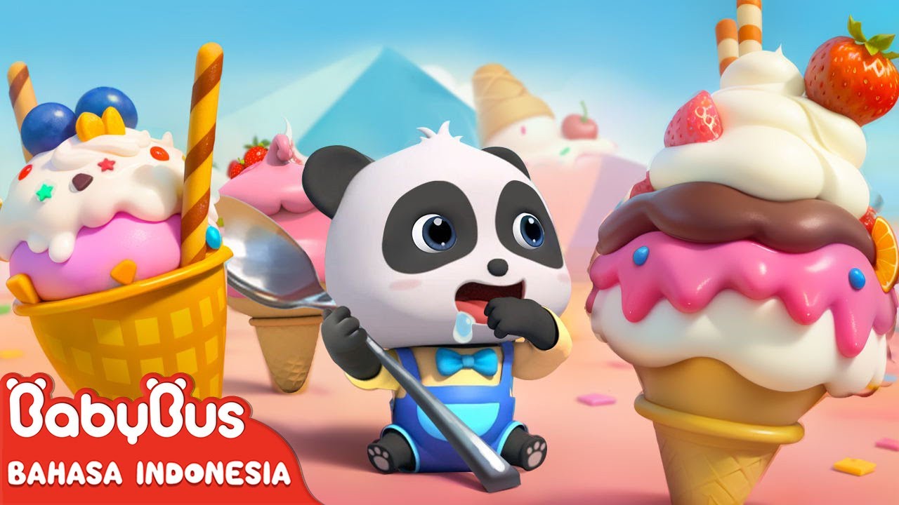 Es Krim Jumboku 🍦🍨🍧| Lagu Es Krim | Lagu Lucu | Lagu Anak-anak | BabyBus Bahasa Indonesia