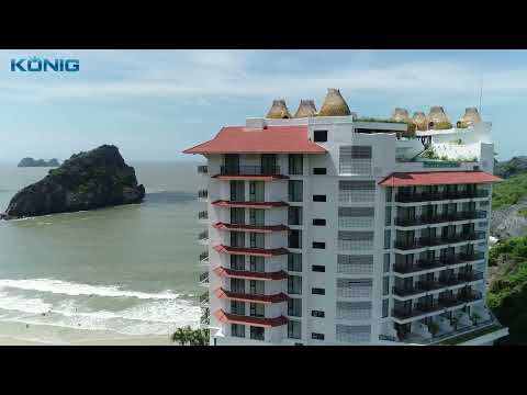 Hệ thống cửa KONIG tại khách sạn Hôtel Perle d'Orient Cat Ba MGallery