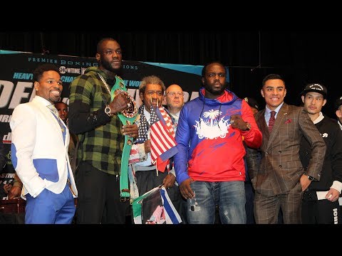 LIVE: Wilder vs. Stiverne II: Final Press Conference