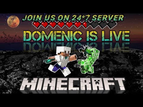 KingDomenicyt - "🔴Building Epic Creations in Minecraft Live Stream🔴" | Day-30| Road to 500 Subscribers