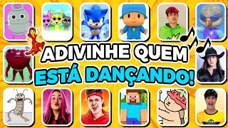ADIVINHE QUEM ESTÁ DANÇANDO!💃🎶 | Neymar, Enaldinho, Void Cauan, Sprunki, Pocoyo, Emilly, NÃO CHORAXX