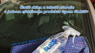 Gyeon Q2M Glass+ - čistič okien s tekutými stieračmi 500 ml