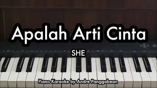 Download lagu Apalah Arti Cinta - SHE | Piano Karaoke by Andre Panggabean mp3