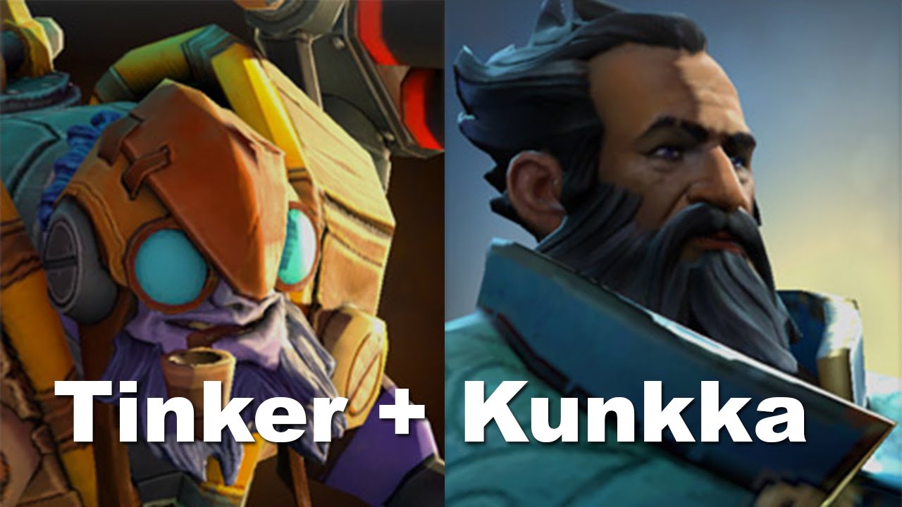Dota 2: Combo bá đạo của Tinker và Kunka