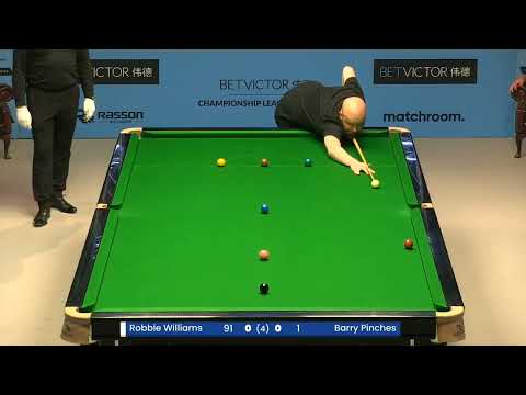 Robbie Williams vs Barry Pinches - Championship League Snooker 2023
