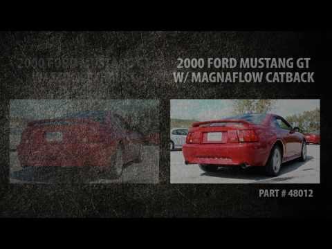 Magnaflow Catback vs. Stock Exhaust - 1999-2004 Ford Mustang GT