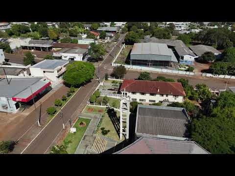 linda cidade de perola do oeste Paraná voo aéreo