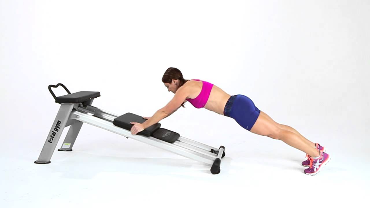 Total Gym Core Trainer Exercise: Dynamic Plank Sequence