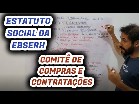 CONCURSO EBSERH 2019 - ESTATUTO SOCIAL