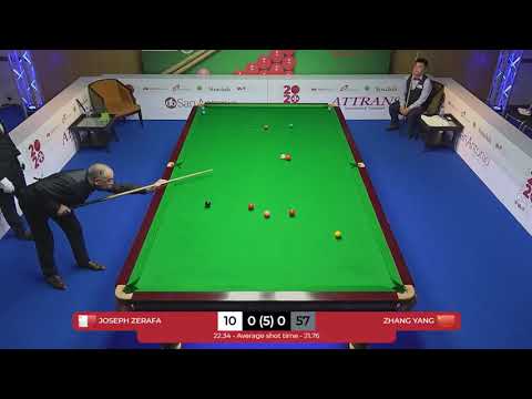 Joseph Zerafa vs Zhang Yang - WSF Open (January 2020)
