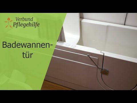 Mit Badewannentür kann ich problemlos baden. So klappt der Einbau vom Profi.