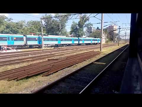 Carrera de trenes de Temperley a Adrogué (FCGR 4-1-2025)#train #trenroca #trenes #railway #temperley