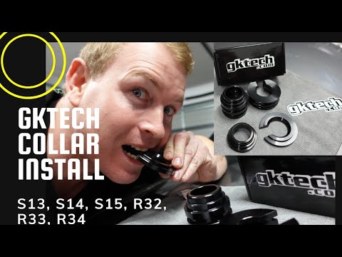 GKTECH Rear Subframe Collars Install S14 / S15 Silvia