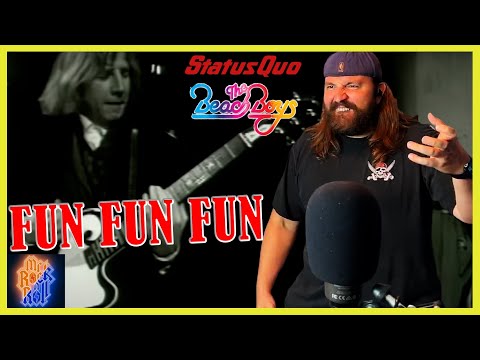 A Well Place Saxophone! | Status Quo and The Beach Boys 'Fun Fun Fun' (Official Video) | REACTION